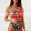 women Sexy Patchwork Leopard Bikini 2019 New Arrival Padded High Waist Swimwear Female Swimsuit Brazilian Biquini S-L