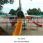 small outdoor playground equipment,best selling giant Kids Model Fiberglass Airplane outdoor Slide