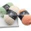 Buy China Free Samples Various Colors Soft Worsted Knitting Baby blended yarn crochet Cotton wool Yarns For Crochet