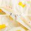 2020 summer jersey knit stripe aloe cotton fabric soft comforter bed linen bedding set with reactive printing leaves plaid