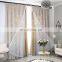 Wholesale Custom Ready Made Sun Shade Double Layer Lace Fancy Polyester Decorative Fabric Blackout Window Curtain For Home