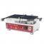 Flip 4 piece food product waffle machine   belgium waffle