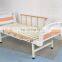 Single Cranks Folding Medical Clinic Metal Adjustable Manual Nursing Patient Hospital Bed