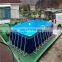 New Popular design large inflatable stents metal frame swimming pool for backyard