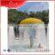 mushroom spray fountain water features for splash pad