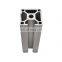 Aluminium 4x4 galvanized square metal fence posts 3030F aluminum fence aluminum barrier wholesale