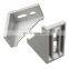4080 die casting aluminium Corner bracket for industry from chinese supplier