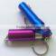Aluminum waterproof gift mini keychain light bottle opener