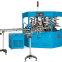 Automatic multicolor glass round flat bottle uv screen printing machine SZD-106 for plastic cosmetics near me
