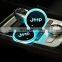 2Pcs LED car accessories atmosphere water coaster light For JEEP Grand Cherokee Commander Renegade Wrangler Compass Patriot