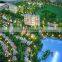 Nice resort house model for display, Overview miniature building model