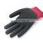 Foam Latex Construction Safety Gloves General Purpose Gloves Latex Coated Knit Work Gloves For Gardening Fabrication
