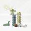 modern minimalist home decoration nordic ceramic tall geometric vase