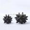 sea urchin shape black white nordic decoration ornament ceramic home accessories
