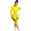 Factory direct sale Christmas women's clothing Amazon cute fashion trend wild custom leisure sports yoga clothes two-piece suit