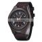 Custom Your Own LOGO Brand BOBO BIRD Casual Style Men Leather Wrist Watches for Men
