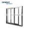 Door slide up window frame glass aluminum for home sliding design aluminium