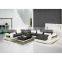 CBM G8005 7 seat U shaped sofa genuine leather home furniture sectional living Room sofa set