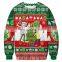 High Quality Black Pullover Own Design Winter Knits Women Mens Christmas Sweater Dress