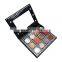 Custom design  brighten LED eyeshadow palette packaging mirror with light