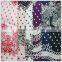 Flower jacquard fabric