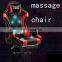 cheapest ergonomic swivel massage led computer game chair silla gamer rgb racing gaming chair with light and speakers