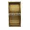 Built in Stainless Steel Mirror Black Gold White Brushed Nickel Bathroom wall metal recess shower niche with shelf