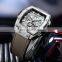 ONOLA 6813 New Design Automatic Mechanical Watch for Men Sport Waterproof Leather Watches Men