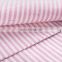 factory price dress making 1%polyester 99%cotton plain stripe fabric for women garment