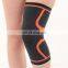 Customized Logo 3D Knitting Nylon Elastic Knee Sleeve Support For Men And Women