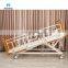 Height Adjustable Multi Function Moveable Wooden Aging Nursing Beds