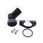 SBC BBC 327 350 454 396 Black Aluminum 45 Degree Swivel Water Neck Fits Chevy