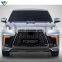 Car bodykit for Toyota h-ighlander 2021 2022 year facelift Lexus LX600 model with Front&Rear bumpers and grille
