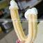 ice cream corn tube extruder machine corn puff snack extruder