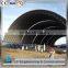 Prefabricated steel structure construction for coal storage shed