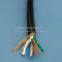 Seawater proof PUR polyurethane high flexibility cable Twisted pair shielded tow chain cable underwater monitoring watertight cable