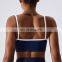 Contrasting Color Thin Straps Sports Bras Wholesale Women Sports Open Back Sexy Fitness Tops