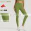 Nylon Soft Inseam Yoga Fitness Leggings Custom Tummy Control Sports Four Way Stretch Pants