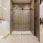 Standard frameless shower door sizes bathroom cubicle glass panels
