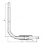 Elbow type steel-plastic conversion