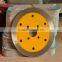 4.3"(110mm)diamond saw blade for concrete wall slot cutting-continuous rim