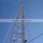 8m 750daN Galvanized Electric Service Pole Against Earthquake Of 8 Grade