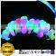 CE RoHS RGB holiday light string with christmas ball decoration