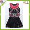 new fashion latest style dye sublimation printing cheerleading uniforms designs