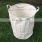 Canvas fabric laundry basket storage basket with handles Plan to wash design