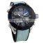 LP7648 Factory price plastic case PU band analog digital sports fashion watch