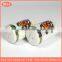 chaozhou factory manufacture ceramic salt and sepper shaker bottles colorful pearl glazed souvenir bottle