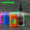 Portable Carrying Case for E-liquid Juice Bottle Assoted Colors Silicone Bottle Cover for Essential Oil Fit for Outdoor