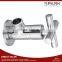High Quality Solid Brass Angle Valve Chrome Plated Line Tap Valve