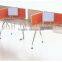 Modern NetCafe Workstation One Side Linear Call Center Cubicle Desk(SZ-WS538)
